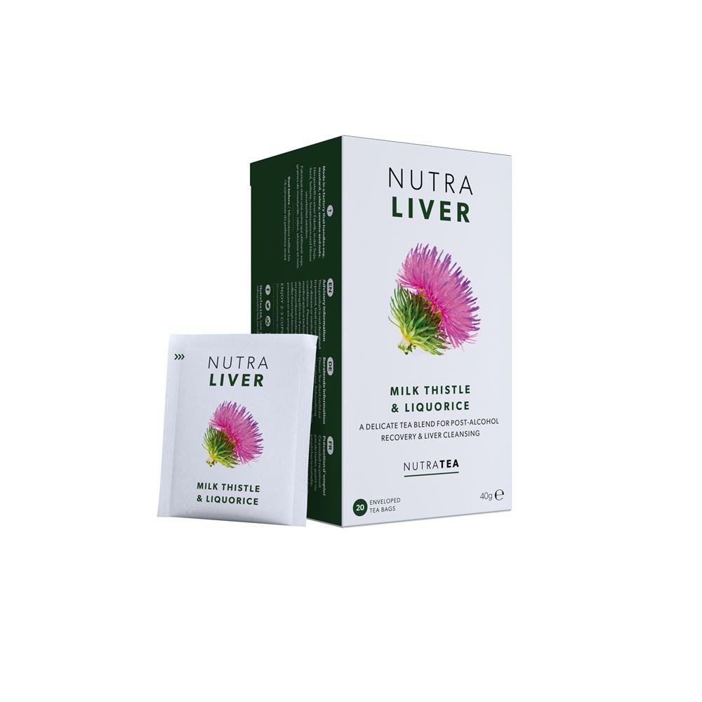 Nutra Liver Tea - 20 Herbal Tea Bags - Greenlands Health Store