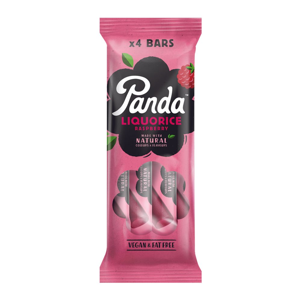 Raspberry Liquorice 4 Bar Pack 4 x 32 g - Greenlands Health Store
