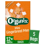 Organix Mini Gingerbread Men Snack Biscuits Multipack (5x20g) - Greenlands Health Store