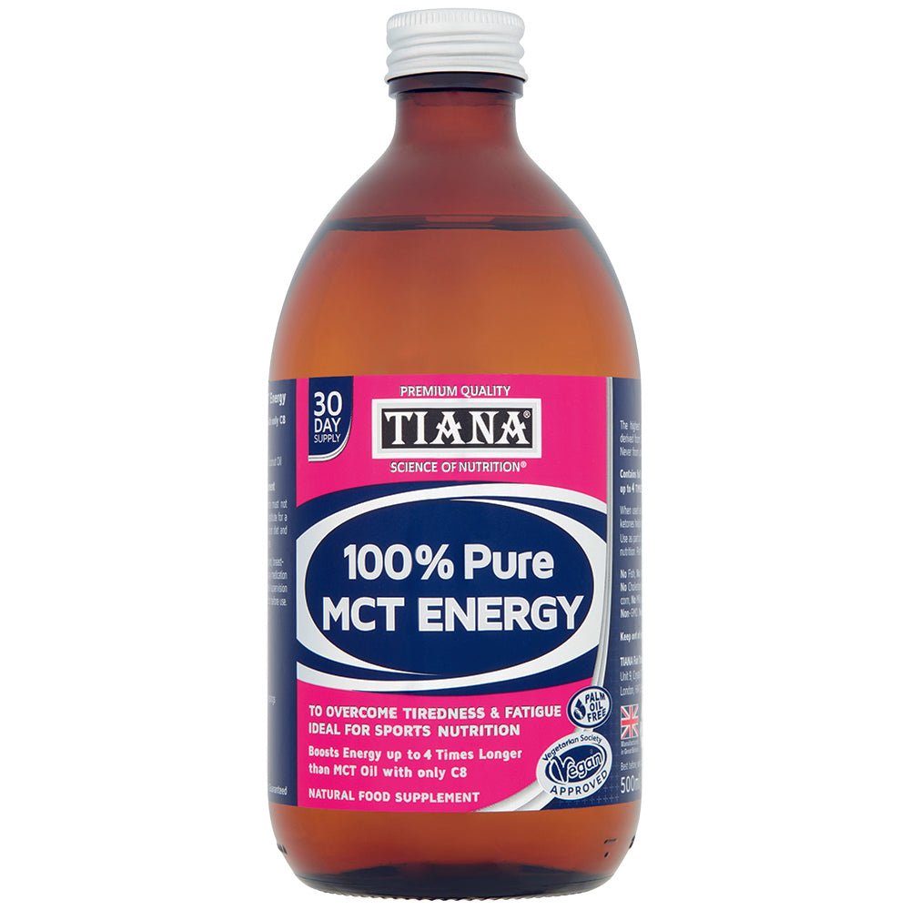 TIANA Fairtrade Organics 100% MCT Oil Premium Quality - Greenlands Health Store