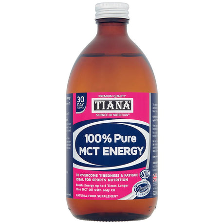 TIANA Fairtrade Organics 100% MCT Oil Premium Quality - Greenlands Health Store