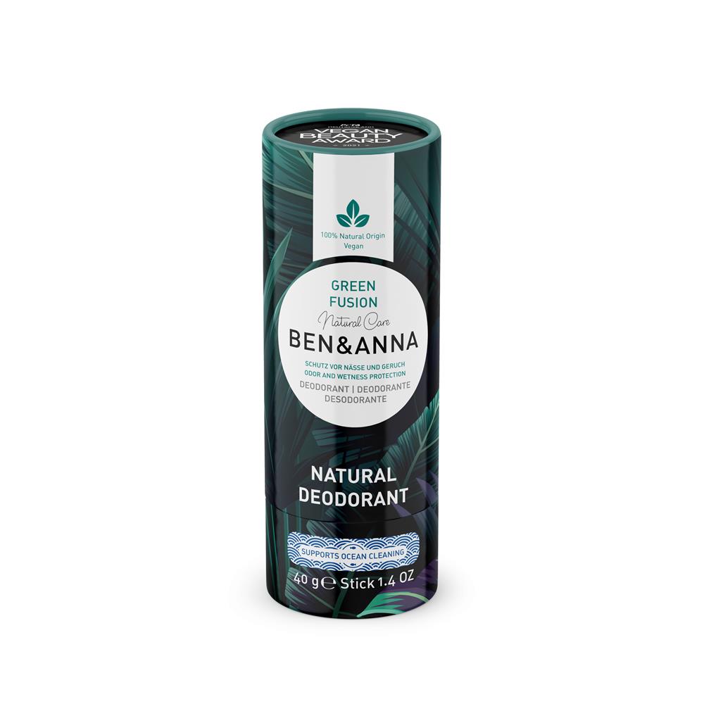 Ben & Anna - Green Fusion Deodorant 40g - Greenlands Health Store