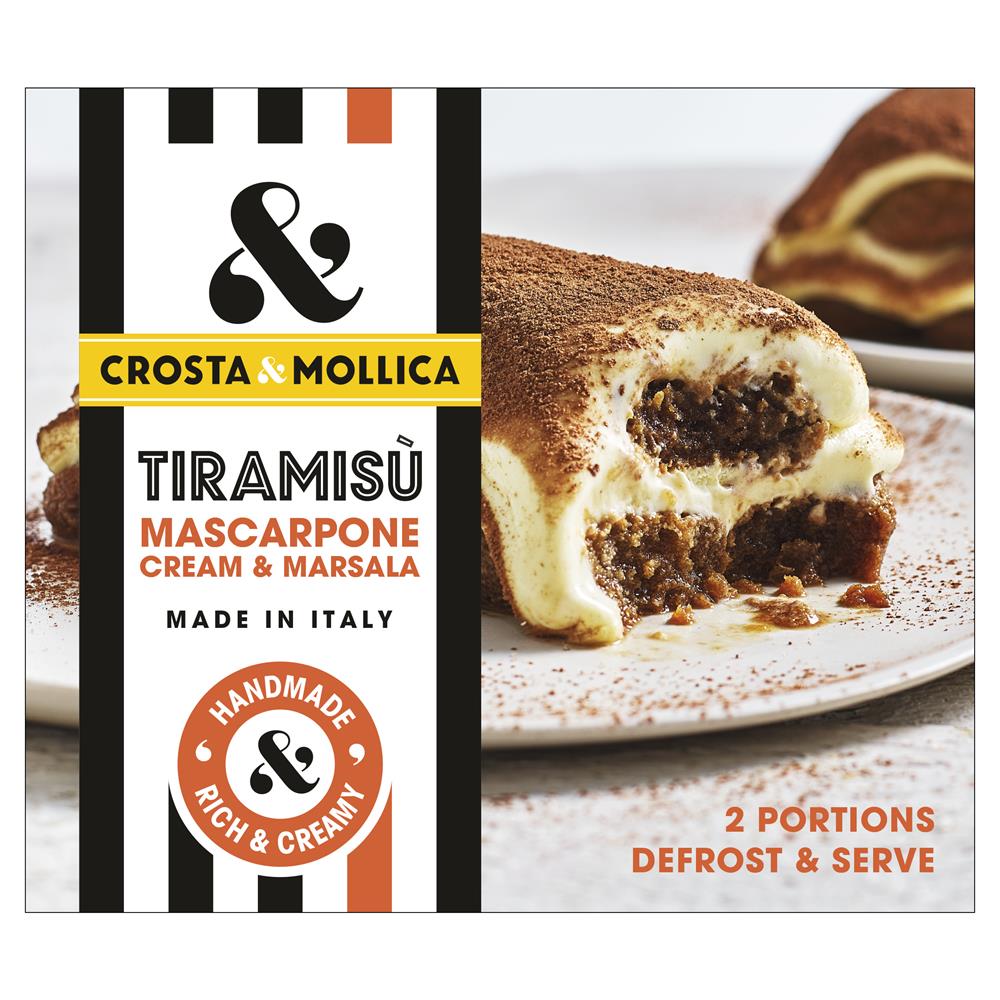 Crosta & Mollica Tiramisu 2 x 110g - Greenlands Health Store
