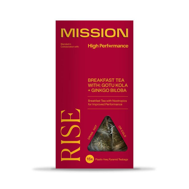 MISSION Rise English Breakfast 15 Tea Bags - Greenlands Health Store