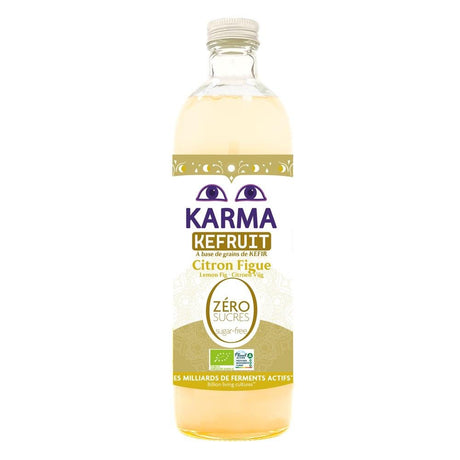 Water Kefir Fig & Lemon 750ml - Greenlands Health Store