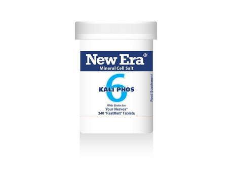 No.6 Kali. Phos. for your nerves. 240 tablets - Greenlands Health Store
