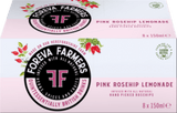 Foreva Farmers Pink Rosehip Lemonade Multipack 8x150ml - Greenlands Health Store
