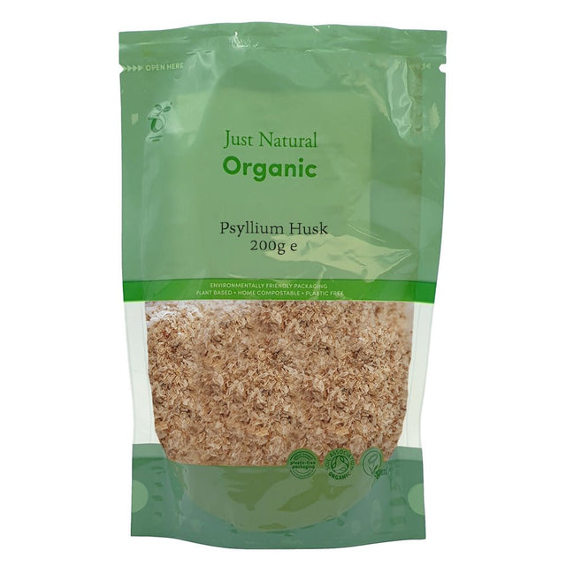 Organic Psyllium Husk 200g - Greenlands Health Store