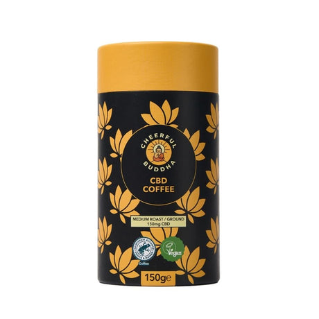 CHEERFUL BUDDHA CBD Infused Coffee - Greenlands Health Store