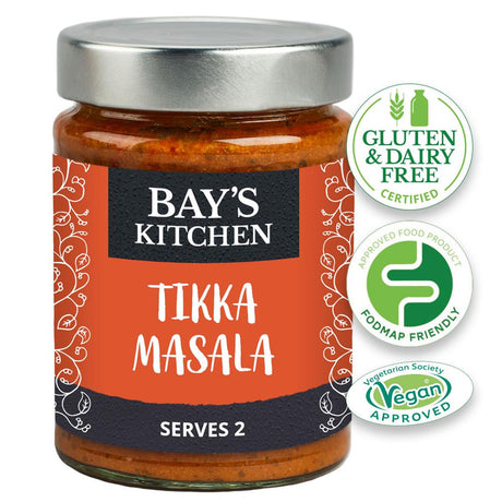 Tikka Masala Stir-in Sauce Low FODMAP Vegan 260g - Greenlands Health Store