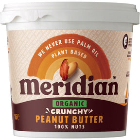 Organic Crunchy Peanut Butter 100% 1000g - Greenlands Health Store