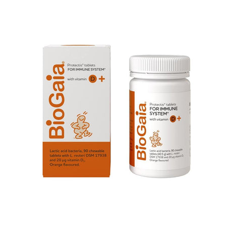 BioGaia Protectis Vit D3 20ug Tablets 90's - Greenlands Health Store