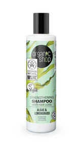 OS Strengthening Shampoo Anti - Hair Loss Algae&Lemongrass (280ml) - Greenlands Health Store