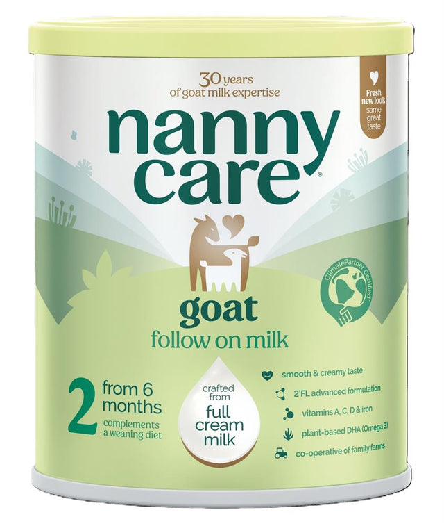 Nannycare Stage 2 Goat Milk Based Follow On Milk - Greenlands Health Store