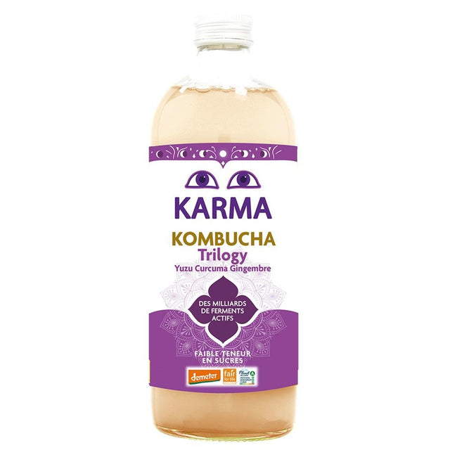 Karma Kombucha Ginger Trilogy 1l - Greenlands Health Store
