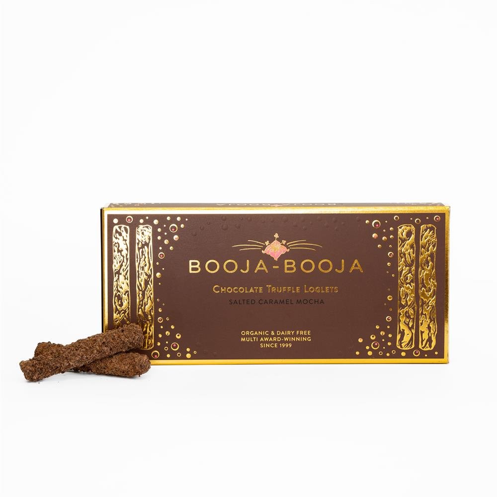 Salted Caramel Mocha 10 Truffle Loglets 115g - Greenlands Health Store