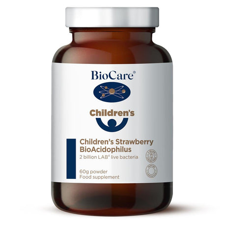 Children's Strawberry Bio-Acidophilus 60g - Greenlands Health Store