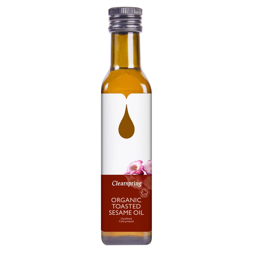 Organic Toasted Sesame Oil 250ml - Greenlands Health Store