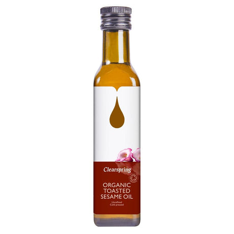 Organic Toasted Sesame Oil 250ml - Greenlands Health Store