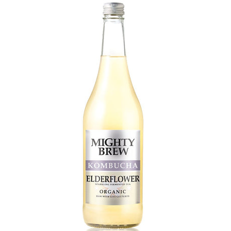 Organic Kombucha - Elderflower 750ML - Greenlands Health Store