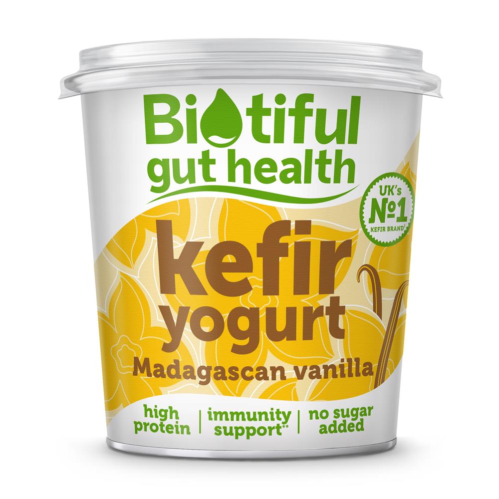 Kefir Yogurt Madagascan Vanilla 350g - Greenlands Health Store