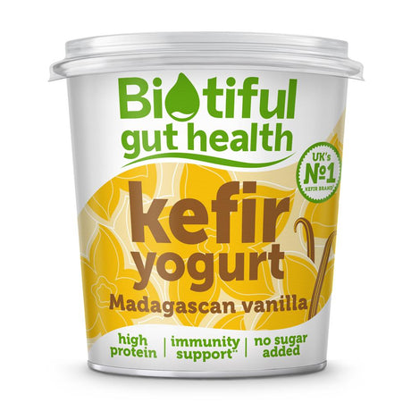 Kefir Yogurt Madagascan Vanilla 350g - Greenlands Health Store