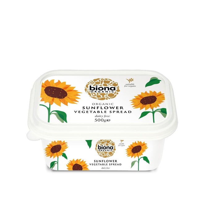 Organic Sunflower Vegetable Spread 500g - Greenlands Health Store