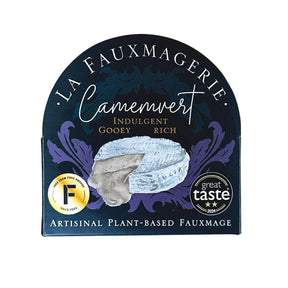 La Fauxmagerie Camemvert - Vegan Camembert Cheese Style 160g - Greenlands Health Store