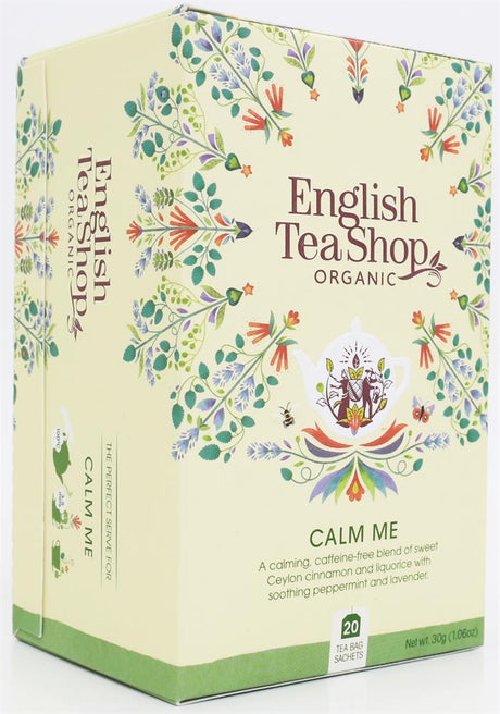 Calm Me Tea - 20 Tea Bag Sachets - Greenlands Health Store
