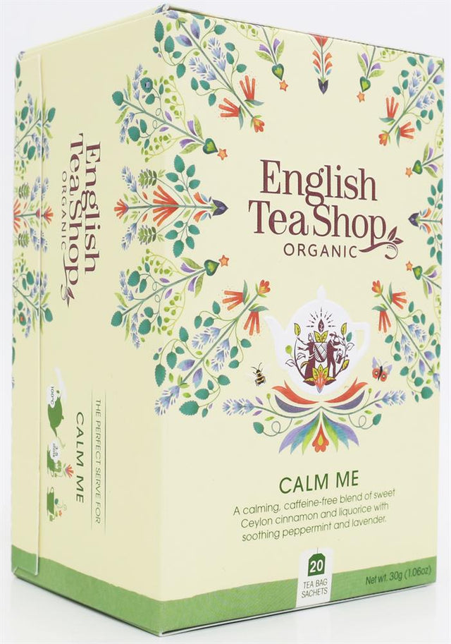 Calm Me Tea - 20 Tea Bag Sachets - Greenlands Health Store