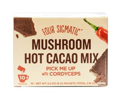 Mushroom Hot Cacao Mix with Cordyceps 10 Sachets - Greenlands Health Store