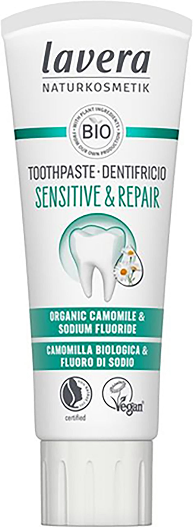 Lavera Sensitive & Repair Toothpaste 75ml - Greenlands Health Store