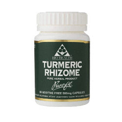 Turmeric Rhizome 60 Capsules - Greenlands Health Store