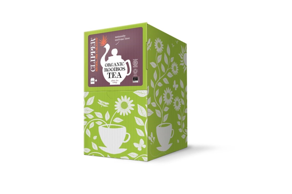 Clipper Fairtrade Organic Rooibos Tea 250 Bags - Greenlands Health Store
