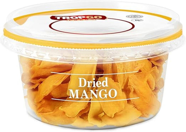 Tropgo Dried Mango Slices 125g - Greenlands Health Store