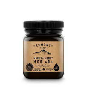 Egmont Manuka Honey 40 MGO 250g - Greenlands Health Store