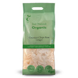 Organic Coconut Chips Raw 125g - Greenlands Health Store