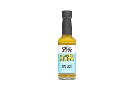Jalapeno & Lime Raw Fermented Hot Sauce 150ml - Greenlands Health Store