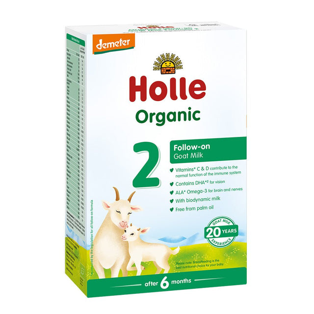 Holle Organic Infant Goat Milk Follow - on Formula 2 - Greenlands Health Store
