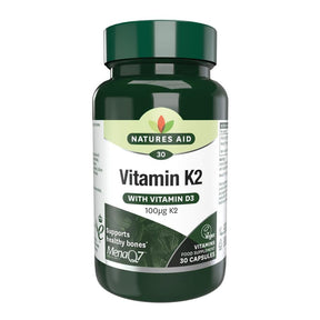 Vitamin K2 (MenaQ7) 100ug 30 Caps - Greenlands Health Store