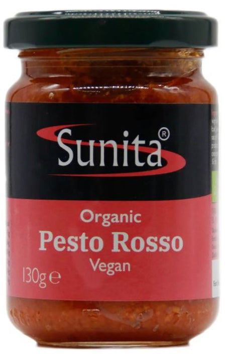 Organic Pesto Rosso 130g - Greenlands Health Store