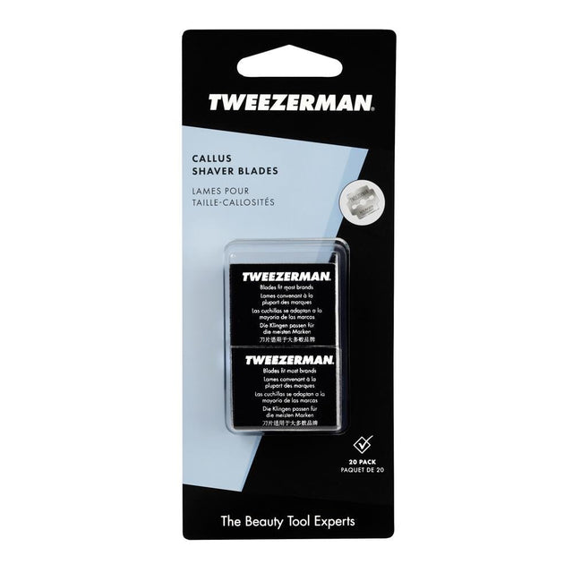 Tweezerman Callus Shaver Blades 20 Pack - Greenlands Health Store