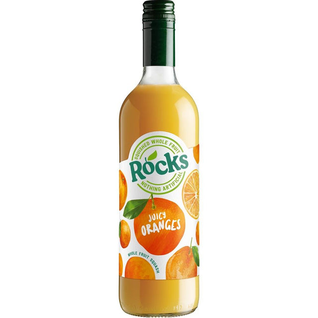 Rocks Orange Squash 740ml - Greenlands Health Store