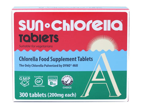 Sun Chlorella A 300 Tablets - Greenlands Health Store