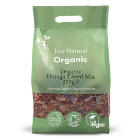 Organic Omega 3 Seed Mix 250g - Greenlands Health Store