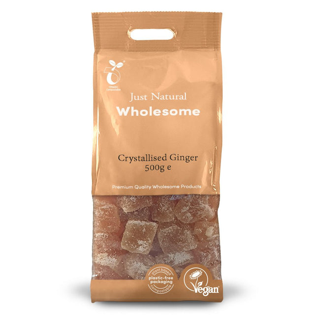 Crystallised Ginger 500g - Greenlands Health Store