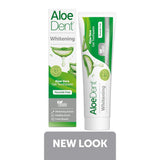 Whitening Aloe Vera Toothpaste + Silica Mint 100ml - Greenlands Health Store