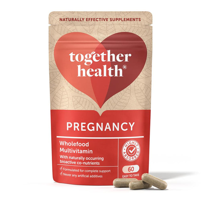 Together Pregnancy Wholefood Multivitamin 60 Caps - Greenlands Health Store