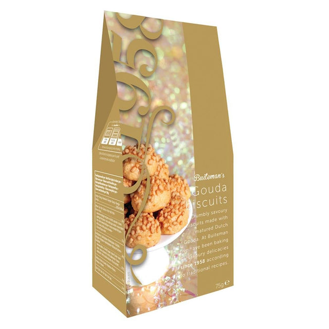 Buiteman Gouda Biscuits Gold Box 75g - Greenlands Health Store