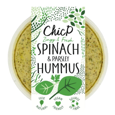 Spinach & Parsley Hummus 150g - Greenlands Health Store